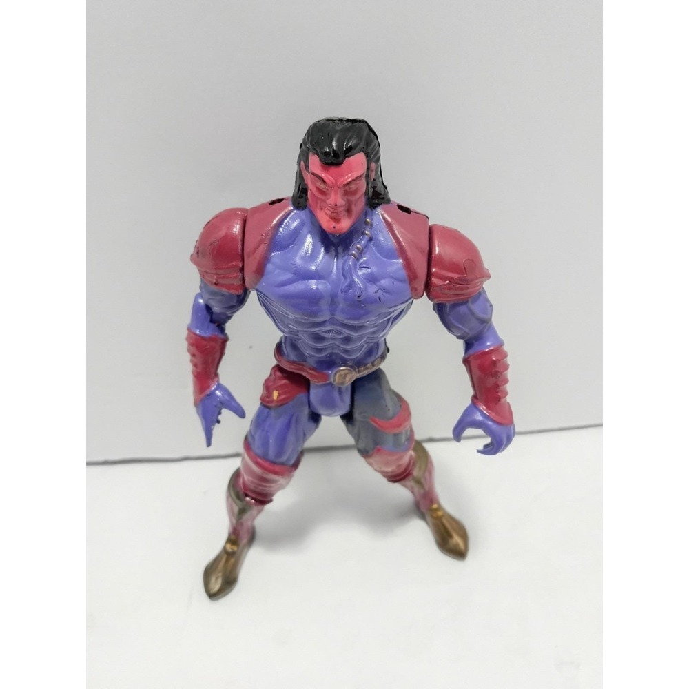 Toy Biz Marvel X Men Exodus Action Figure 1995 90s Toy Purple Pink 5"
